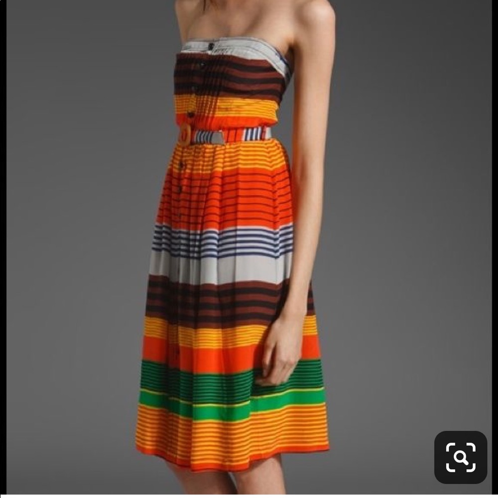 Anthropologie rare multicolor dress
